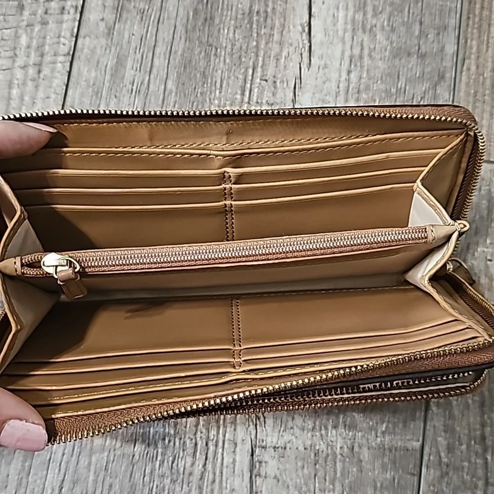 Coach Cambell Doble Zip Wallet